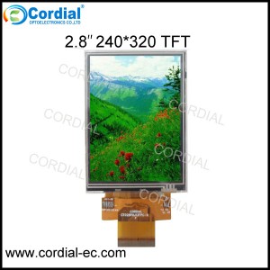 2.8 inch TFT LCD MODULE CT028BHJ10 2.8 inch TFT LCD MODULE CT028BHJ10