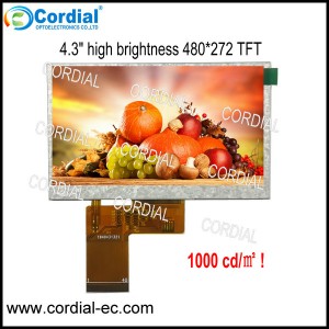 4.3 inch TFT LCD MODULE CT043BLI48