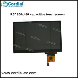 5.0 inch Capacitive touch panel CC050GG520