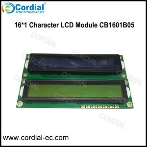 16x1 Character LCD Module CB1601A04
