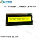 16x1 Character LCD Module CB1601A04