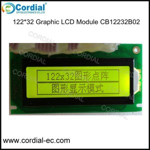 122 x 32 Graphic LCD Module.